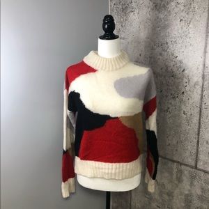 🆕 Cocogio Italy Alpaca Blend Sweater Multicolor